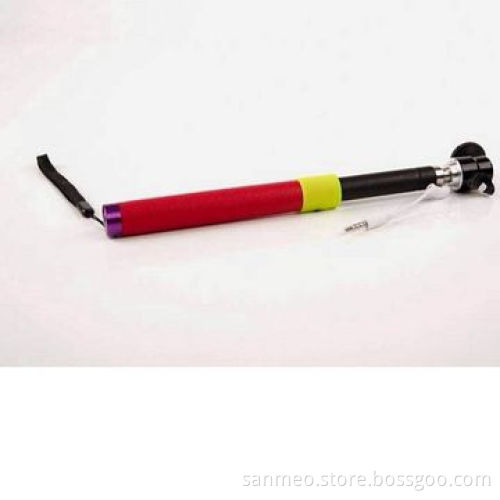 Mobile Phone Audio Cable Take Pole Selfie Stick Handheld for iPhone iOS Samsung Android Smart Phone